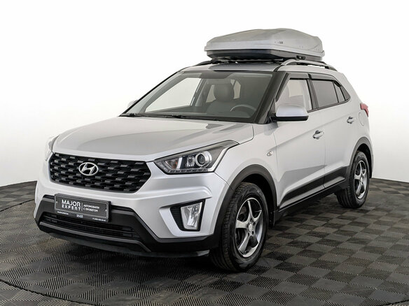 2021 Hyundai Creta I Рестайлинг, серебристый