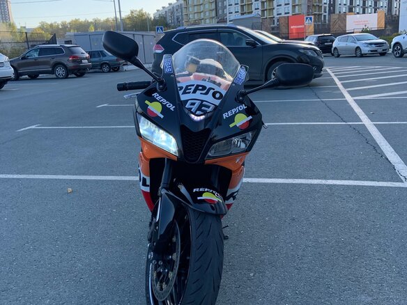 2008 Honda CBR 600RR, чёрный, 630000 рублей - вид 5