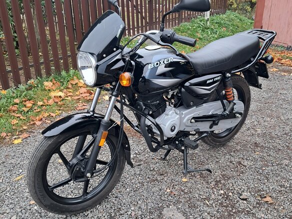 2023 Bajaj Boxer BM 150, чёрный, 140000 рублей