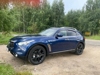 2015 Infiniti QX70, синий, 2490000 рублей, вид 1