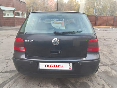 2002 Volkswagen Golf IV, чёрный, 284000 рублей, вид 5