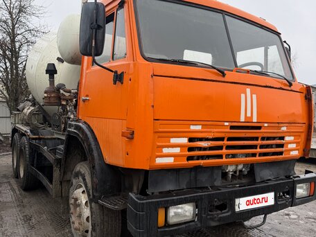 2005 КамАЗ Автобетоносмеситель, оранжевый, 990000 рублей, вид 1