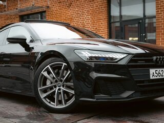 2021 Audi A7 55 TFSI II (4K), чёрный, 5790000 рублей, вид 5
