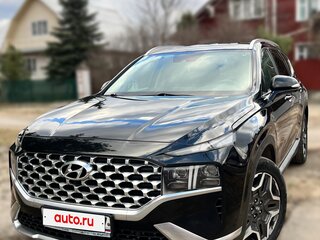 2022 Hyundai Santa Fe IV Рестайлинг, чёрный, 4000000 рублей, вид 1