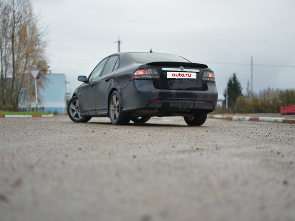 2008 Saab 9-3 II Рестайлинг, чёрный, 710000 рублей - вид 3