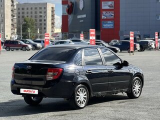 2013 Lada (ВАЗ) Granta I, чёрный, 280000 рублей, вид 5