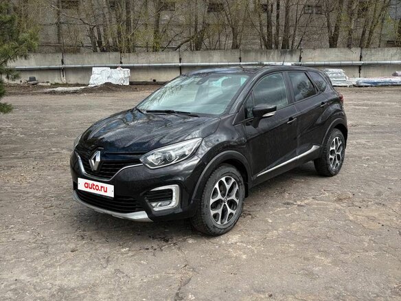2018 Renault Kaptur I, чёрный, 1825000 рублей