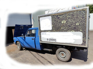 2007 LADA (ВАЗ) ВИС 2345, синий, 180000 рублей, вид 3