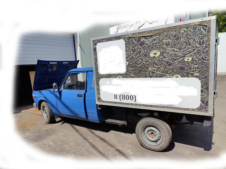 2007 LADA (ВАЗ) ВИС 2345, синий, 190000 рублей, вид 3