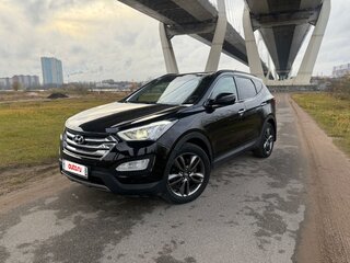 2013 Hyundai Santa Fe III, чёрный, 2750000 рублей, вид 1