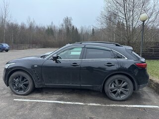 2015 Infiniti QX70, чёрный, 3350000 рублей, вид 4