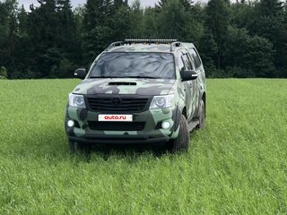 2013 Toyota Hilux VII Рестайлинг, чёрный, 2300000 рублей, вид 1