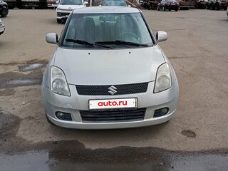 2007 Suzuki Swift III, серебристый, 350000 рублей, вид 1