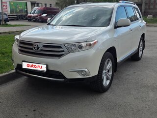 2013 Toyota Highlander II (XU40) Рестайлинг, белый, 2450000 рублей, вид 2