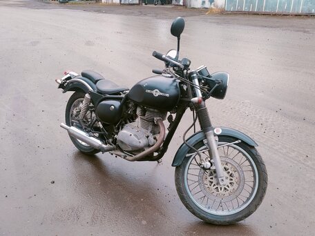2000 Kawasaki BJ250 Estrella, чёрный, 229000 рублей, вид 5