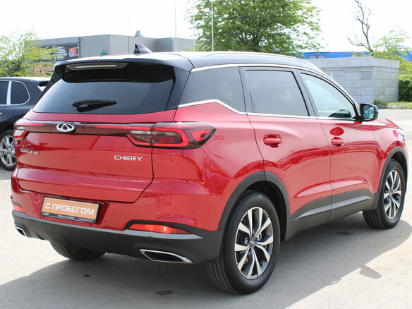 2021 Chery Tiggo 7 Pro I, чёрный, 1619000 рублей - вид 4