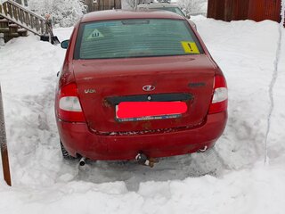 2006 Lada (ВАЗ) Kalina I, красный, 130000 рублей, вид 5