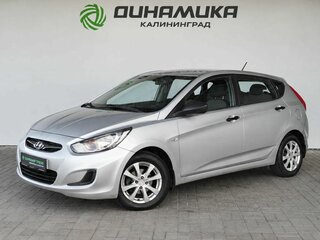 2012 Hyundai Solaris I, серебристый, 825000 рублей, вид 1