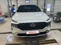 2021 Hyundai Santa Fe IV Рестайлинг, белый - вид 2