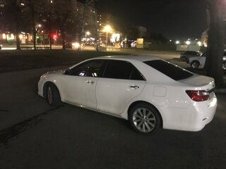 2012 Toyota Camry VII (XV50), белый, 1650000 рублей, вид 4