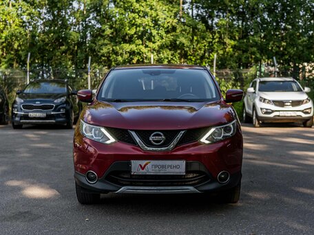 2014 Nissan Qashqai II, красный, 1192000 рублей, вид 3