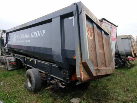 2021 Grunwald Полуприцеп самосвальный, чёрный, 876600 рублей, вид 4