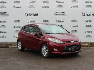 2008 Ford Fiesta Mk6, красный, 300000 рублей, вид 3