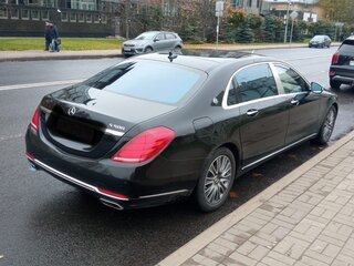 2014 Mercedes-Benz S-Класс 500 VI (W222, C217), чёрный, 4000000 рублей, вид 4