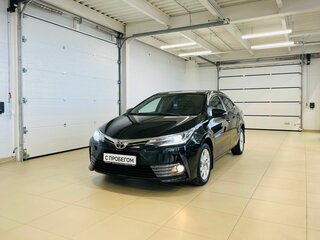 2017 Toyota Corolla XI (E160, E170, E180) Рестайлинг 1, чёрный, 1729000 рублей, вид 2