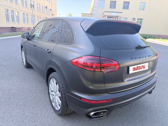 2015 Porsche Cayenne Diesel II Рестайлинг (958), чёрный - вид 8
