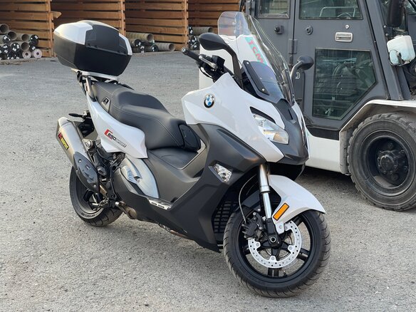 2018 BMW C 650 Sport, белый, 900000 рублей - вид 4