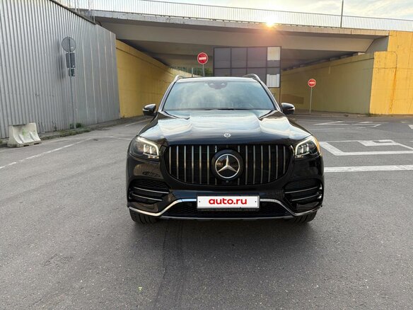 2019 Mercedes-Benz GLS 400 d II (X167), чёрный - вид 1