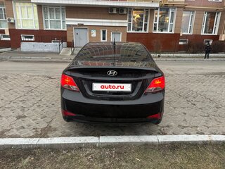 2015 Hyundai Solaris I Рестайлинг, чёрный, 760000 рублей, вид 3