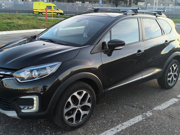 2020 Renault Kaptur I, чёрный, 1300000 рублей