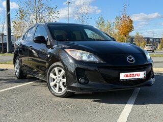 2012 Mazda 3 II (BL) Рестайлинг, чёрный, 940000 рублей, вид 2