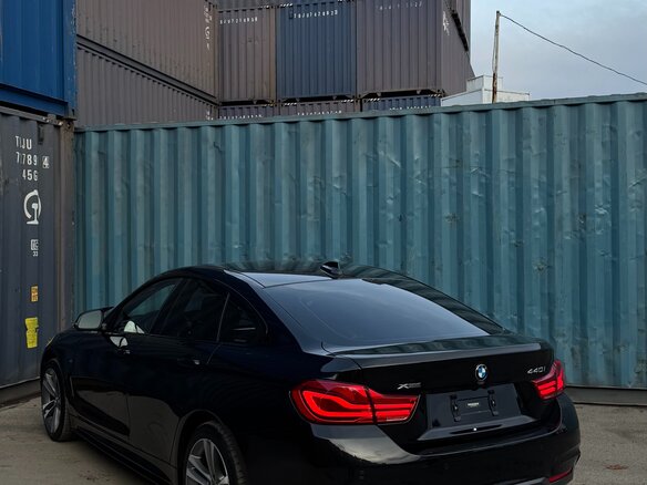 2018 BMW 4 серии Gran Coupe 440i xDrive F32/F33/F36 Рестайлинг, чёрный, 3350400 рублей - вид 3