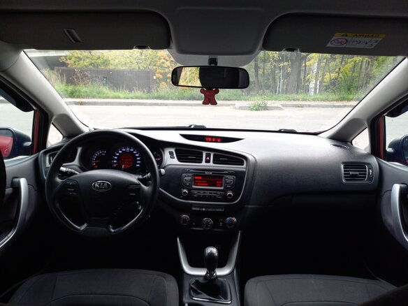 2014 Kia Ceed II, красный, 849000 рублей - вид 13