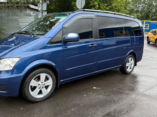 2010 Mercedes-Benz Viano Long L2 I (W639) Рестайлинг, синий, 2150000 рублей, вид 5