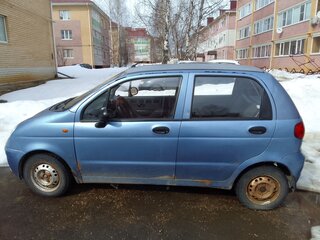 2008 Daewoo Matiz I Рестайлинг, голубой, 160000 рублей, вид 4