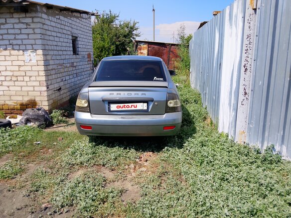2008 Lada (ВАЗ) Priora I, серый, 170000 рублей - вид 2