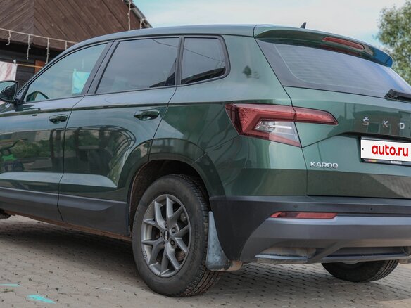 2021 Skoda Karoq DSG6 I, зелёный, 1920000 рублей - вид 8