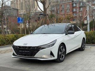 2022 Hyundai Elantra VII (CN7), белый, 1588000 рублей, вид 1
