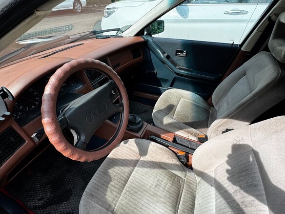1987 Audi 80 IV (B3), синий, 230000 рублей - вид 6