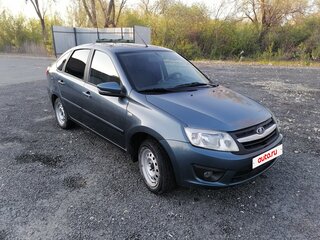 2014 Lada (ВАЗ) Granta I, серый, 500000 рублей, вид 2