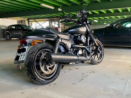 2016 Harley-Davidson Street 750, чёрный, 620000 рублей, вид 4