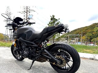 2014 Yamaha MT-09 (FZ-09), серый, 620000 рублей, вид 3