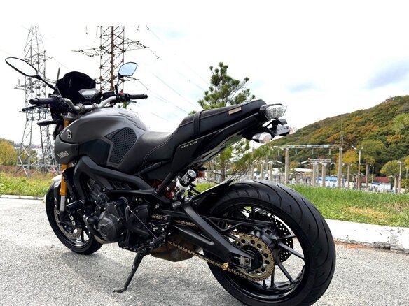 2014 Yamaha MT-09 (FZ-09), серый, 620000 рублей - вид 2