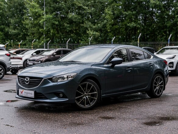 2017 Mazda 6 III (GJ) Рестайлинг, голубой