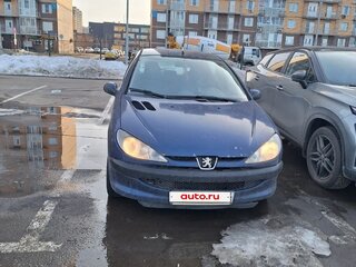 2003 Peugeot 206, синий, 295000 рублей, вид 1