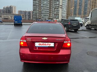 2008 Chevrolet Aveo I Рестайлинг, красный, 339000 рублей, вид 4